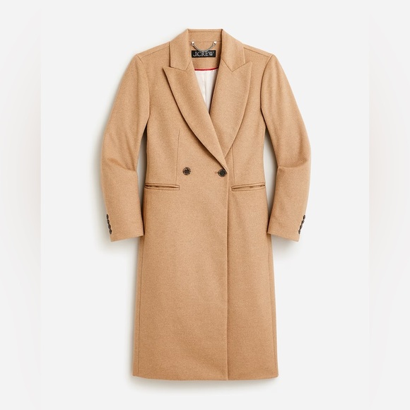 ❤️✨NWT J.Crew ✨HOST PICK✨ Mario Bellucci Topcoat In Italian Wool Blend - Picture 3 of 7